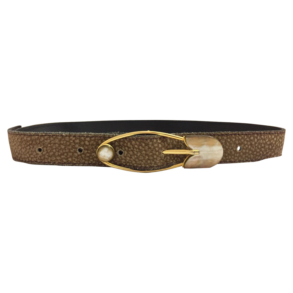 Borbonese leather belt