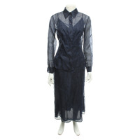 Alberta Ferretti Dress &amp; Blouse in dark blue