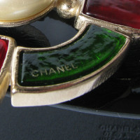 Chanel Cintura in vernice con fibbia della Croce di Malta 