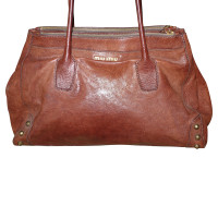 Miu Miu Leather handbag in Brown 