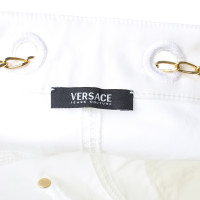 Versace Pantalon en blanc