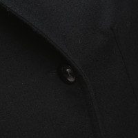 Alexander McQueen Jacke/Mantel aus Wolle in Schwarz