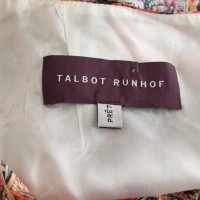 Talbot Runhof Top & jupe avec motif