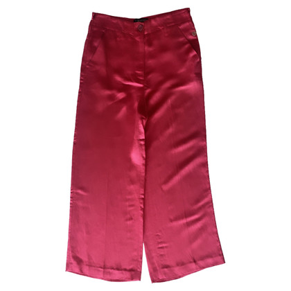 Twinset Milano Paire de Pantalon en Lin en Rose/pink