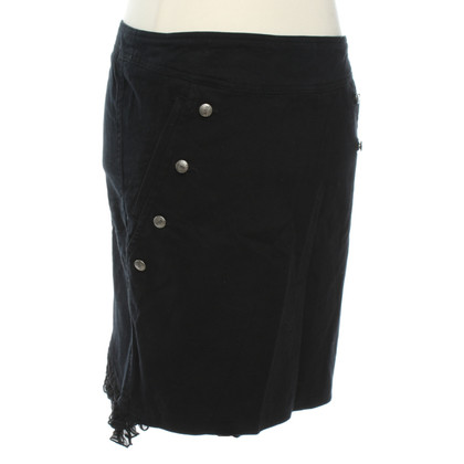 Costume National Skirt Cotton in Black