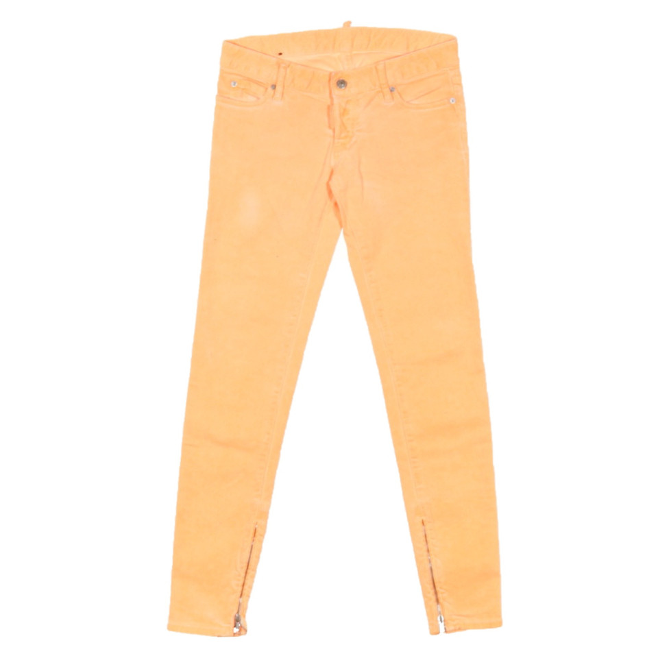 Dsquared2 Jeans aus Baumwolle in Orange