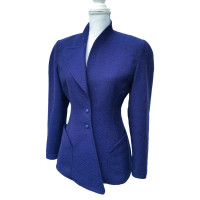 Mugler Blazer Wool in Blue