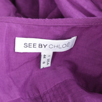 See By Chloé Bovenkleding Katoen in Violet