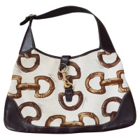 Gucci Jackie O Bag Canvas in Bruin