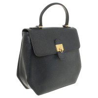 Lancel Lederen handtas in blauw