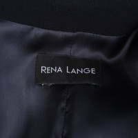 Rena Lange Jas/Mantel Wol in Blauw