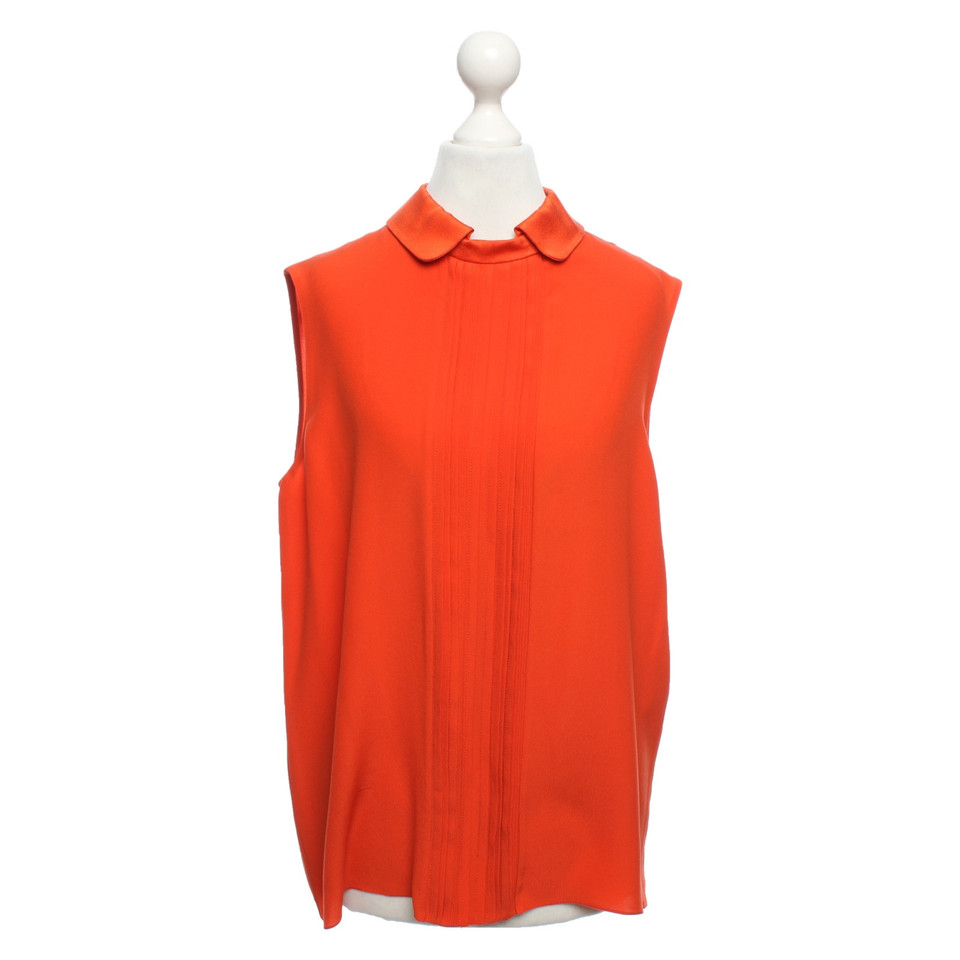 Chloé Top Silk in Orange