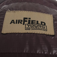 Airfield Down jacket in Auberginefarben