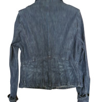 Max & Co Jacket/Coat Jeans fabric in Blue