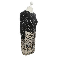 Dolce & Gabbana zijden jurk met patroon