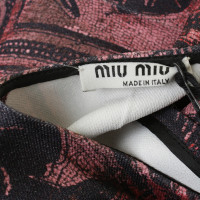 Miu Miu Top with pattern