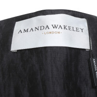 Amanda Wakeley Coat in zwart