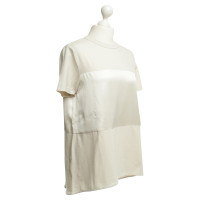 Brunello Cucinelli T-Shirt in Creme