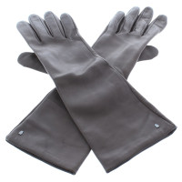 Other Designer Roeckl - dark brown smooth leather gloves