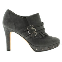 Ermanno Scervino Suede ankle boots