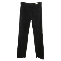 Escada Leather pants in dark blue