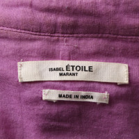 Isabel Marant Etoile Oberteil aus Baumwolle in Violett