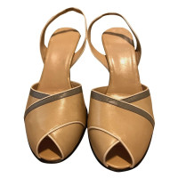 Bally Sandals Leather in Beige