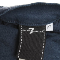 7 For All Mankind Couché en jeans bleu