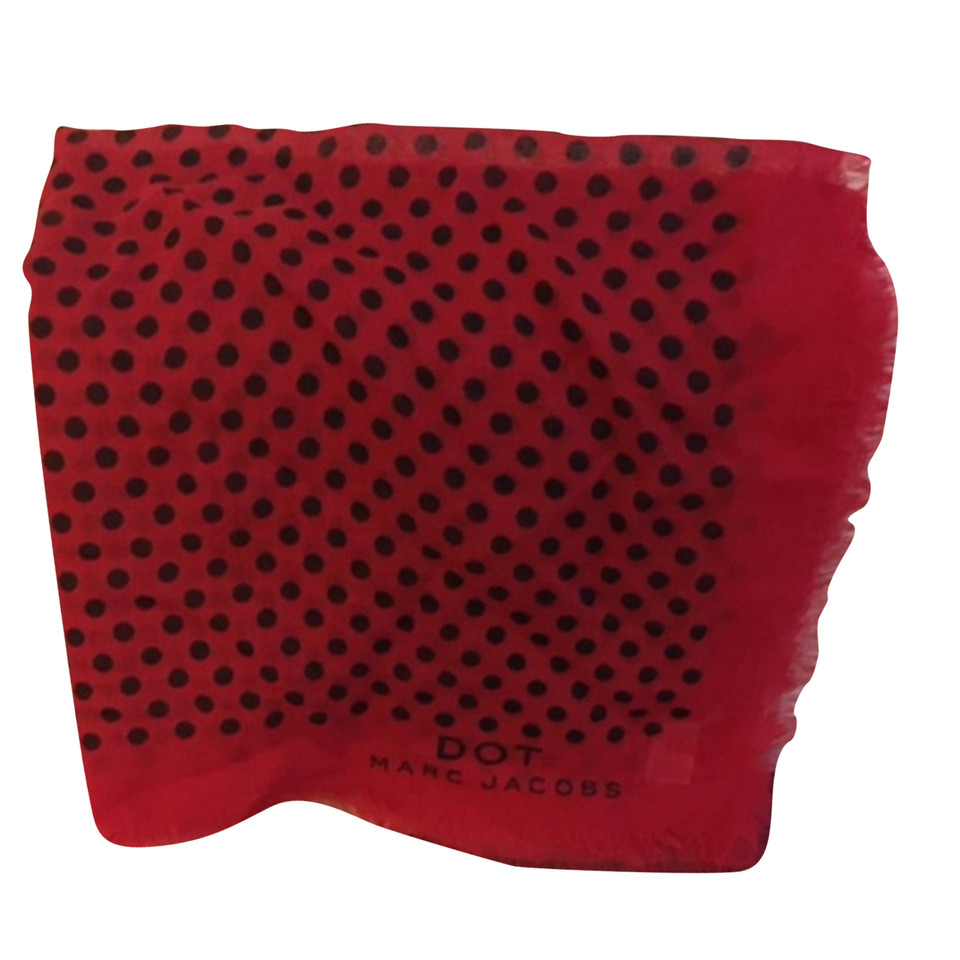 Marc Jacobs Schal/Tuch aus Baumwolle in Rot
