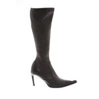 Le Silla  Boots Leather in Black
