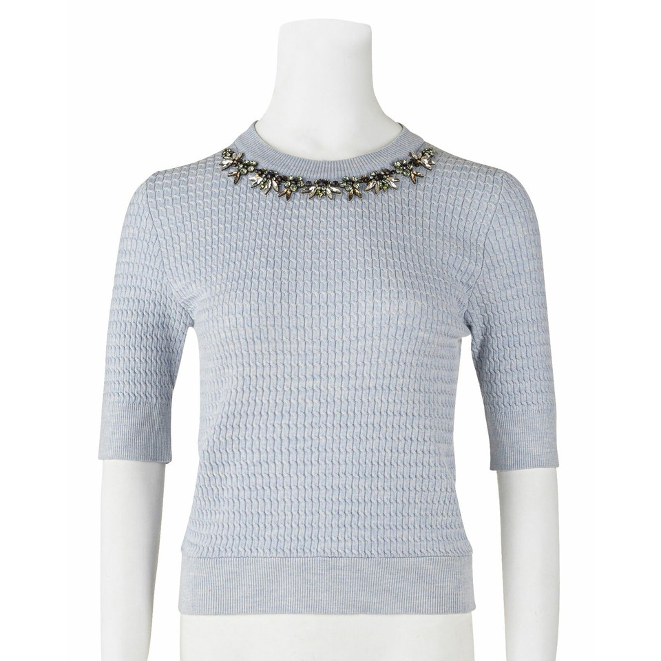 Erdem Top in Blue