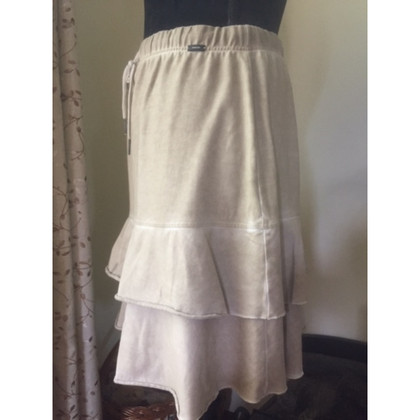 Marc Cain Skirt Cotton in Beige