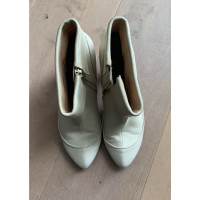 Anne Valerie Hash Ankle boots Leather in Cream