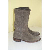 Fiorentini & Baker Boots Suede in Taupe