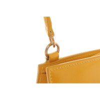 Mansur Gavriel Handtasche aus Leder in Gelb