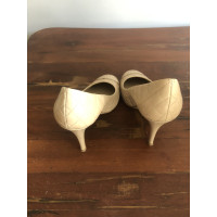 Chanel Wedges aus Leder in Beige