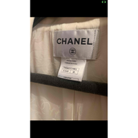 Chanel Blazer aus Wolle in Creme