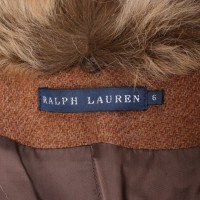 Ralph Lauren Giacca/Cappotto in Lana in Marrone