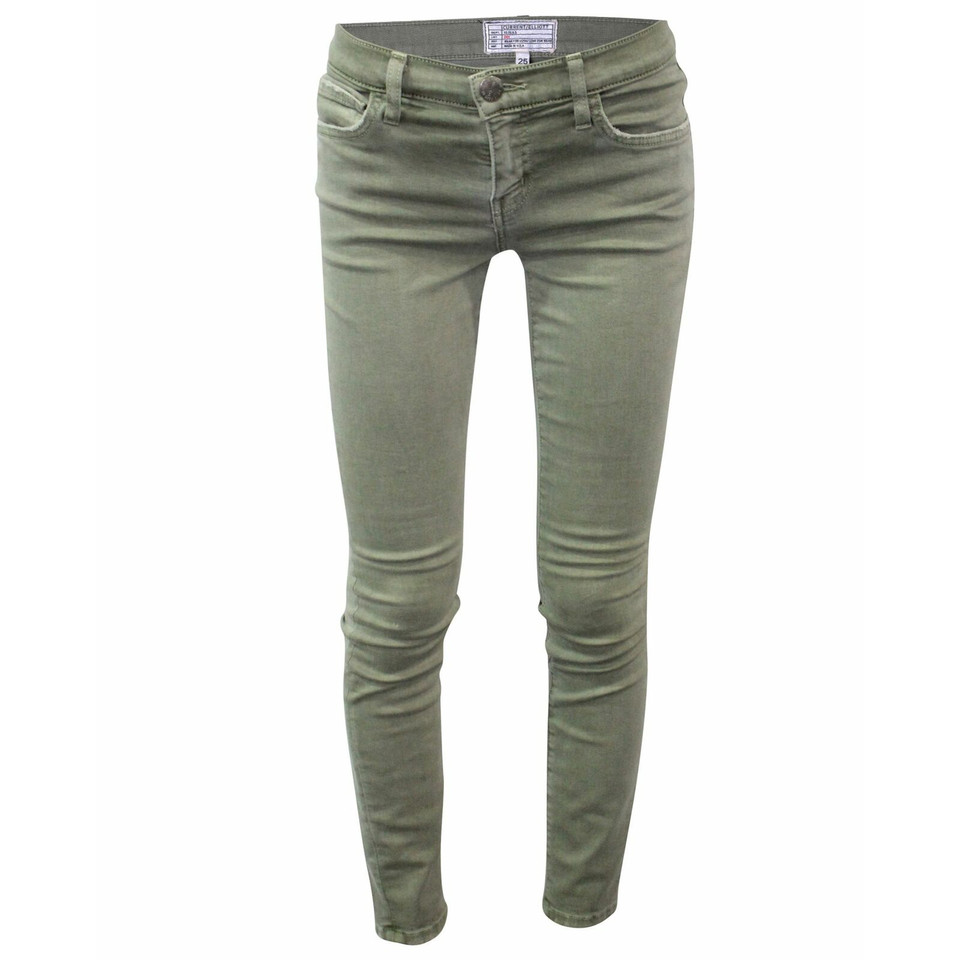 Current Elliott Jeans Denim in Groen