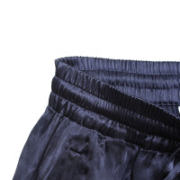 Ganni Width trousers in dark blue