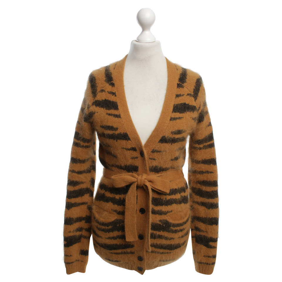 Mulberry Cardigan mit Animal-Print