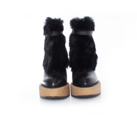 Paloma Barcelo Bottines en Cuir en Noir