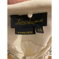 Luisa Spagnoli Top Silk in Beige