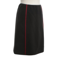 Prada skirt with piping