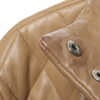Burberry Jacket/Coat Leather in Ochre