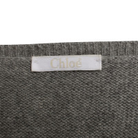 Chloé maglioni di cachemire in grigio