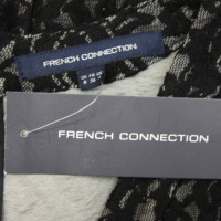 French Connection robe de dentelle en noir
