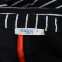 Max Mara Marella Sport Blazer con motivo a strisce