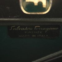 Salvatore Ferragamo Clutch Bag in Green