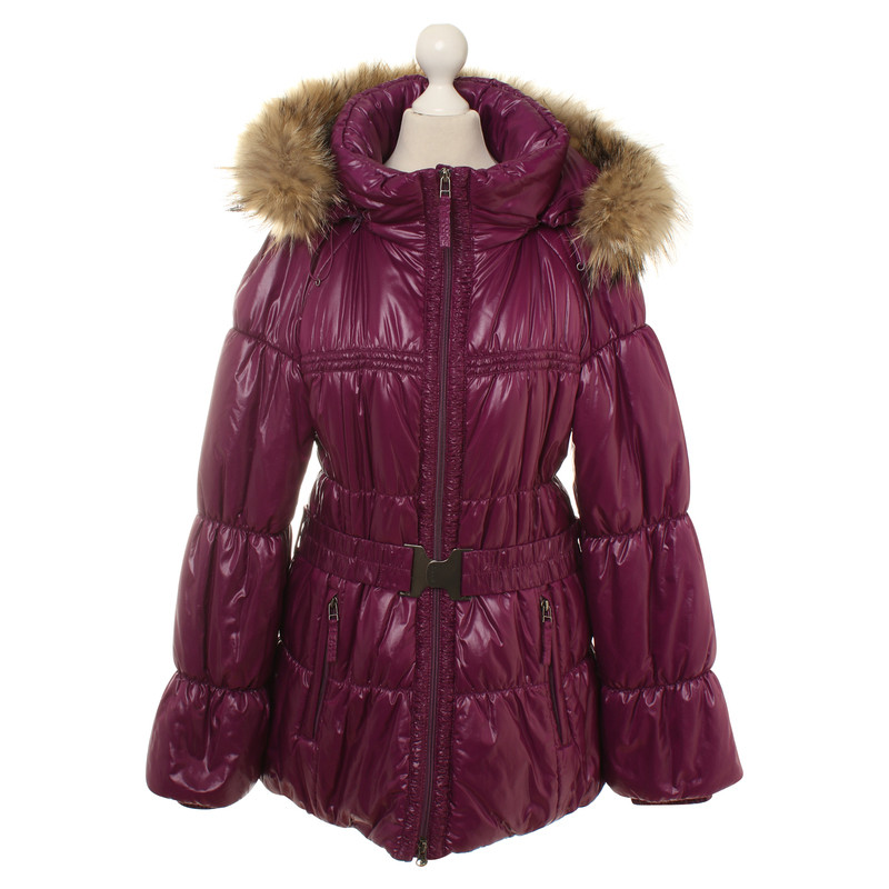 Laurèl Down jacket with fur collar 